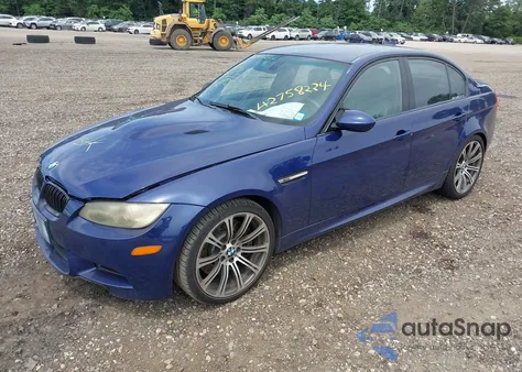 2010 BMW M3 from USA, damaged, VIN WBSPM9C59AE202377